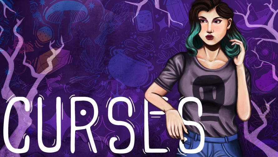 Splash art for "Curses"